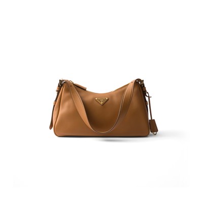 PRADA AIMÉE MEDIUM LEATHER SHOULDER BAG 1BC229 (31*18*10cm) 